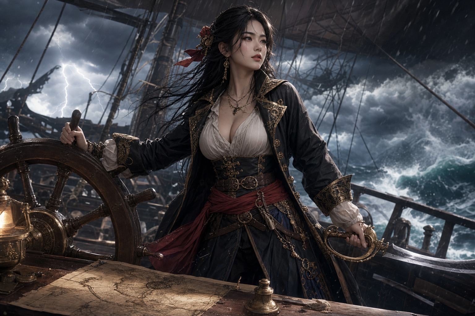 海盗女舵手