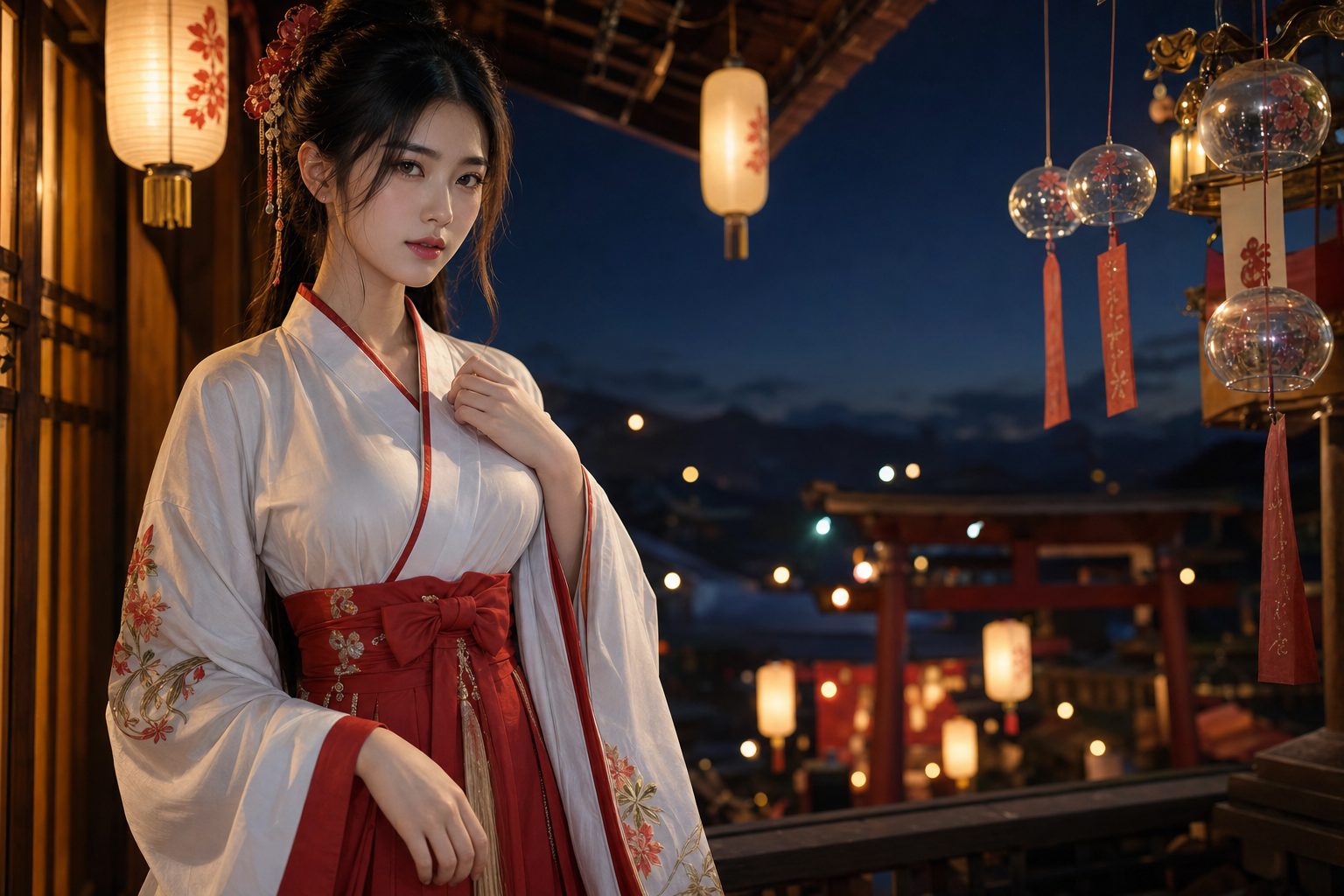夏日祭巫女