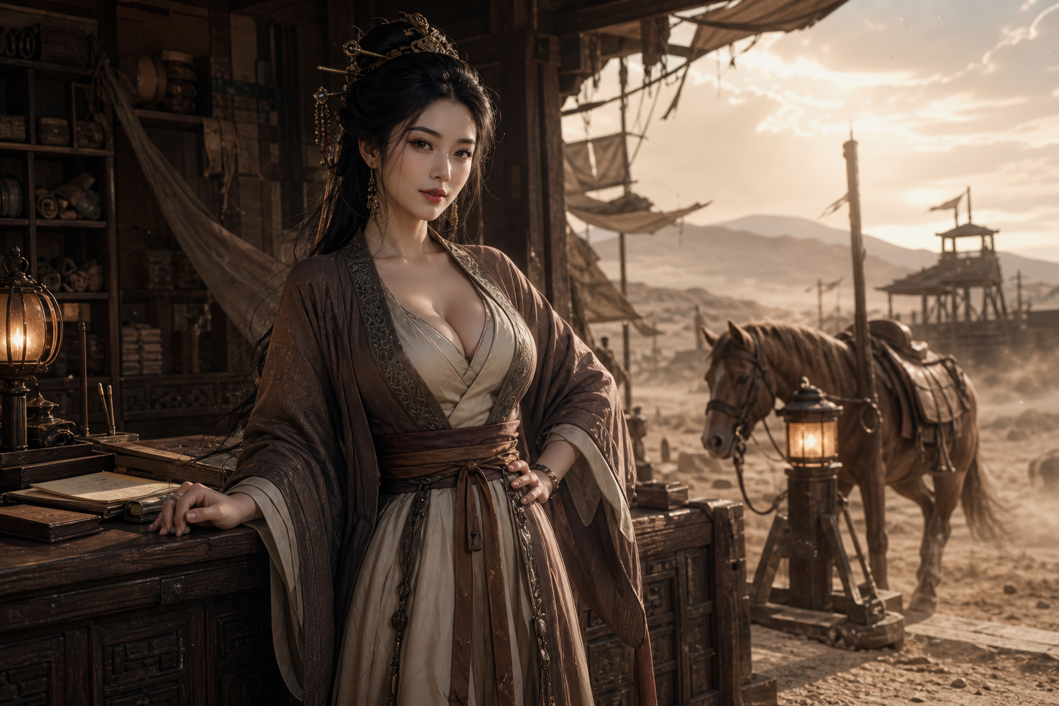 边境驿站女掌柜