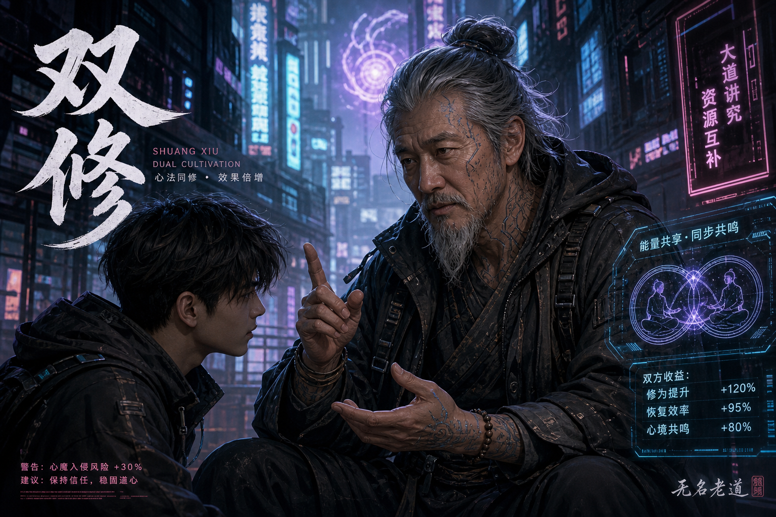 霓虹师徒双修者