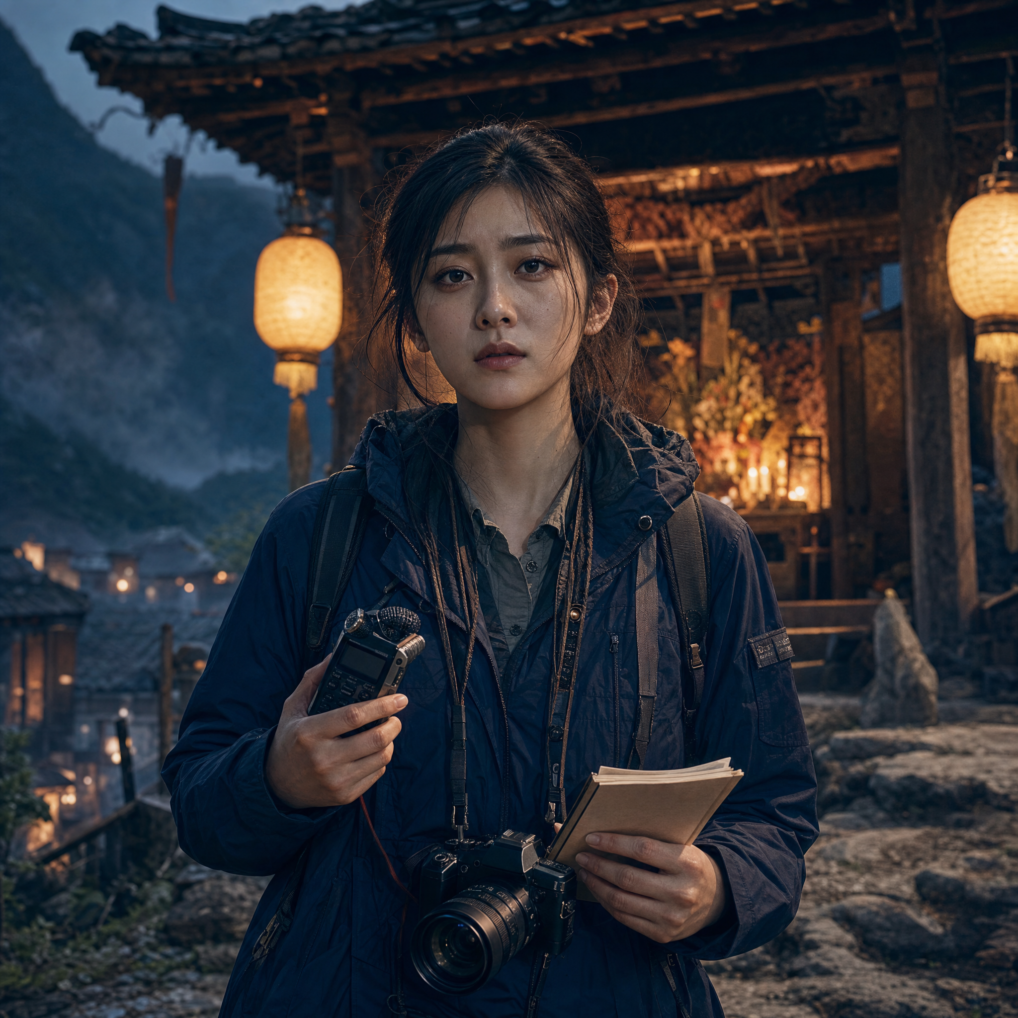 山神祭民俗记者